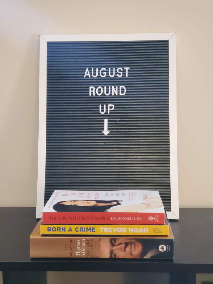 The August Book Round Up